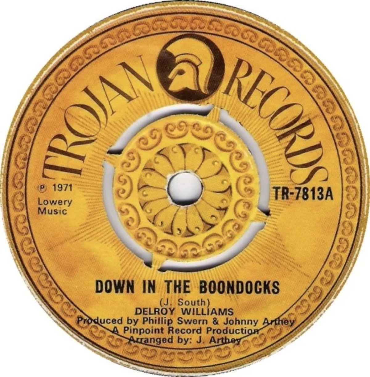 Delroy Williams Down In The Boondocks Trojan Records